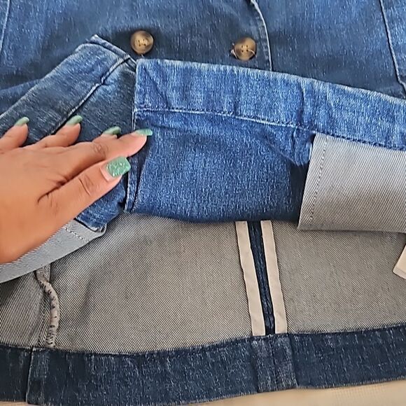 Pilcro Blue Blazer Tailored Fit - Picture 15 of 16